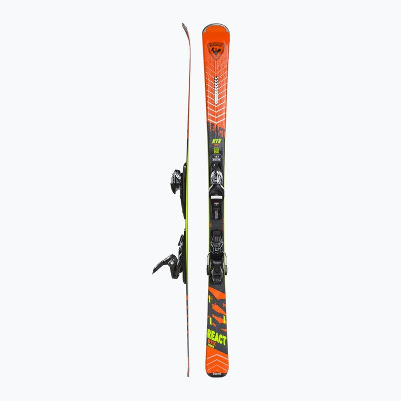 Rossignol React RTX + Xpress 10 GW downhill skis 2
