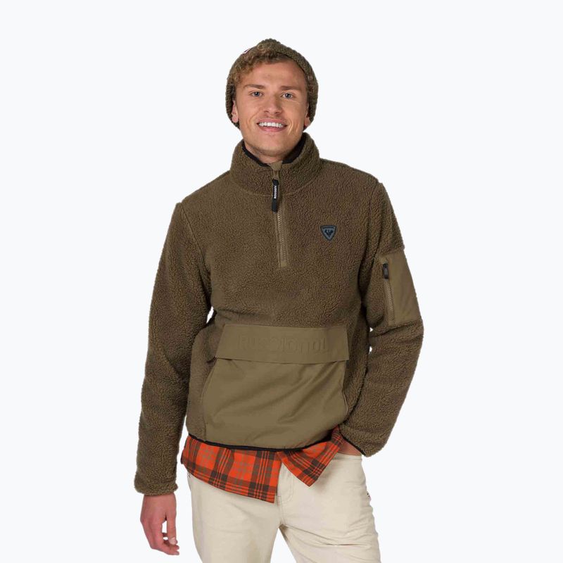 Men's Rossignol Fleece Anorak sweatshirt bottoms