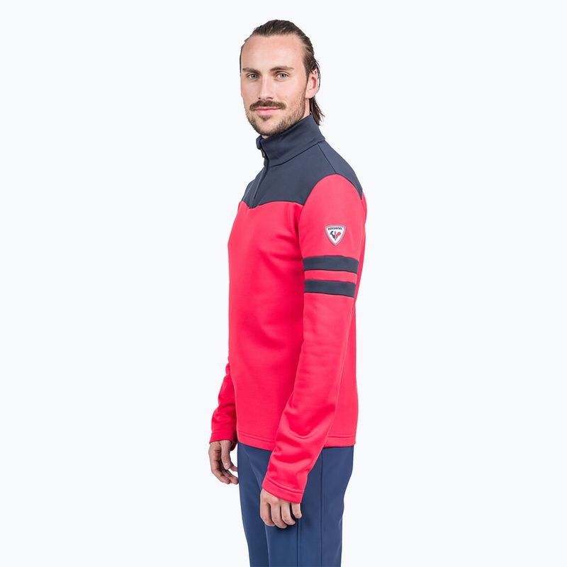 Rossignol Resort 1/2 Zip sports shirt red 2