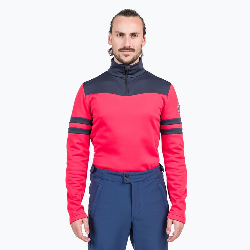 Rossignol Resort 1/2 Zip sports shirt red 4