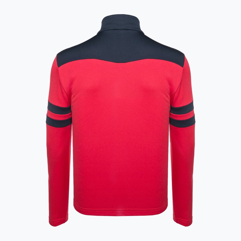 Men's thermal active sweatshirt Rossignol Resort 1/2 Zip sports red 8