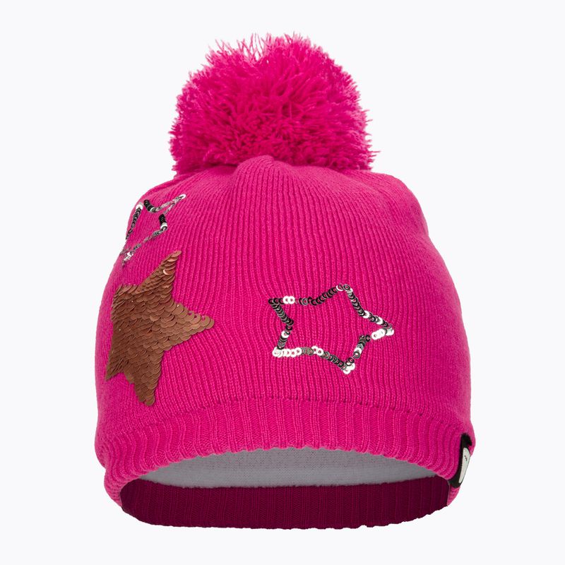 Rossignol L3 Jr Astrid orchid pink children's winter cap 2