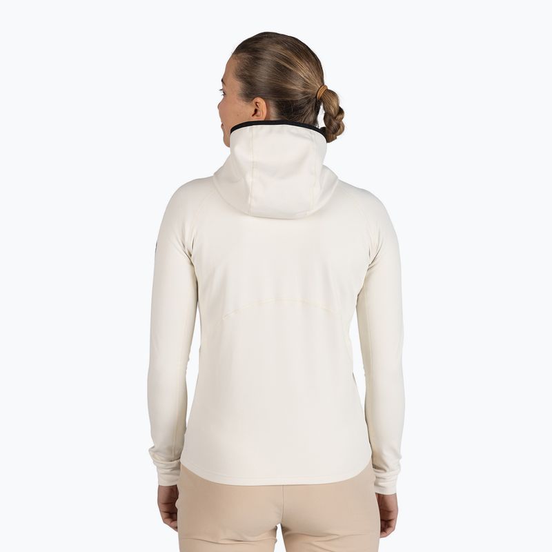 Women's sweatshirt Rossignol Mid Layer Thin Full Zip whitecap sand 3