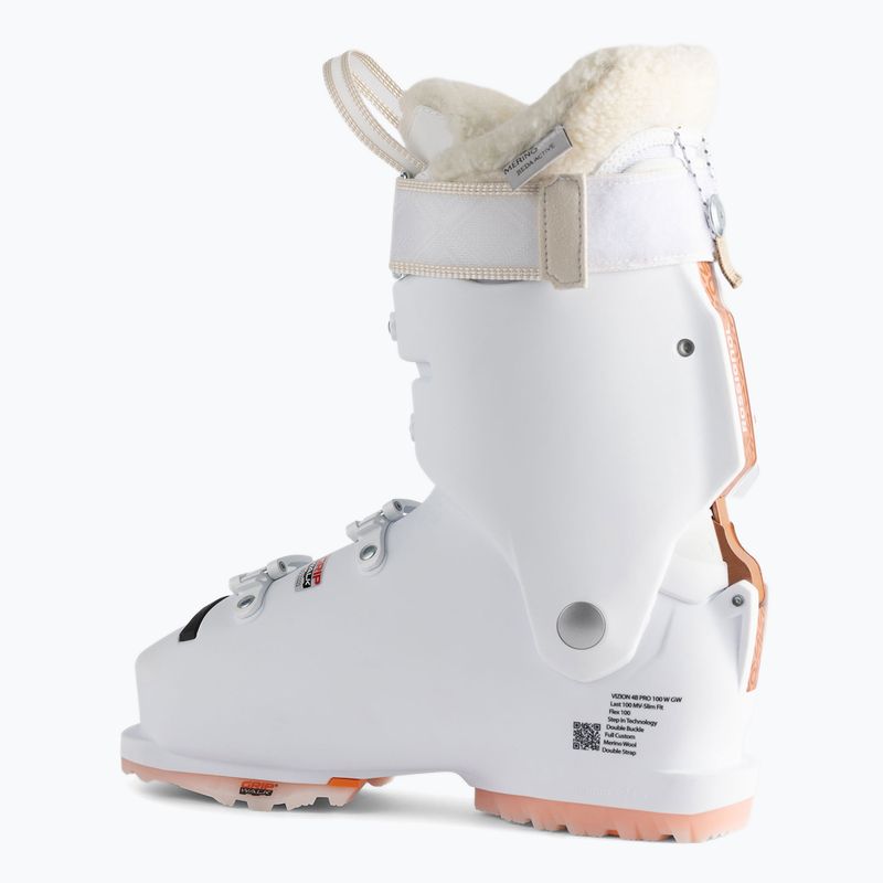 Women's ski boots Rossignol Vizion 4B Pro 100 GW W white 8