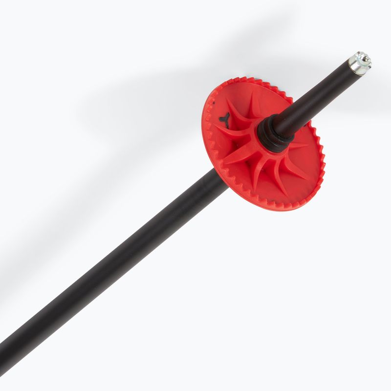Rossignol Tactic Clip ski poles black/red 5