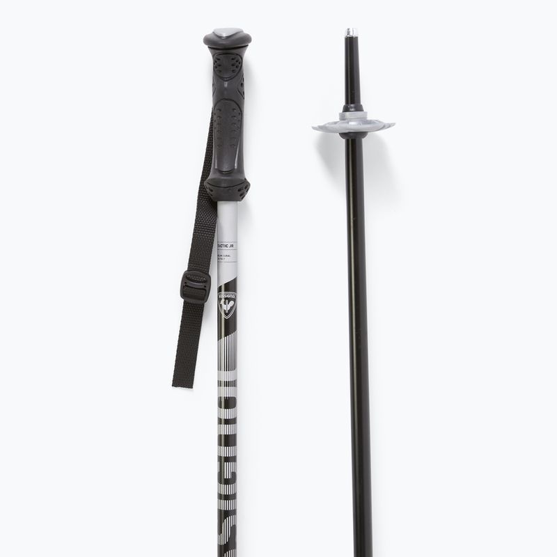 Rossignol Tactic lime children's ski poles 3