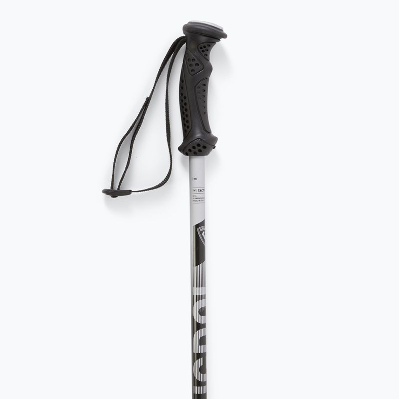 Rossignol Tactic lime children's ski poles 4