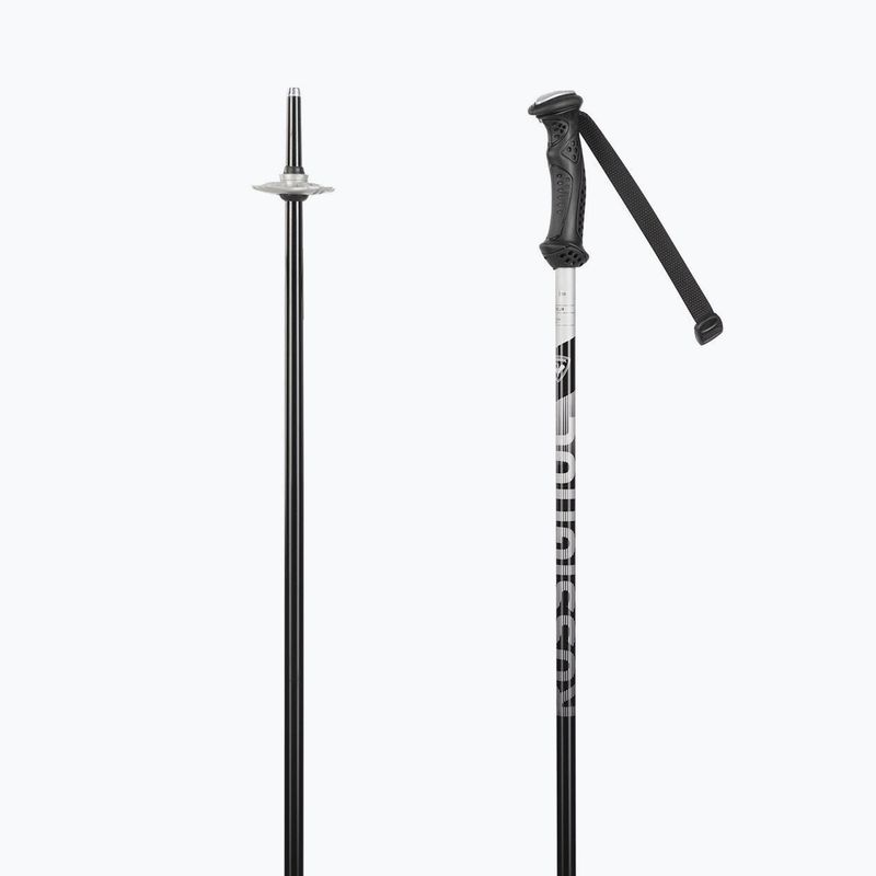 Rossignol Tactic lime children's ski poles 2