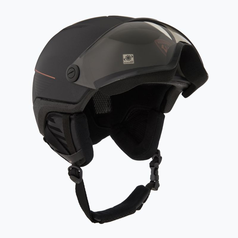 Rossignol Fit Visor Impacts Ski Helmet Photo black 9