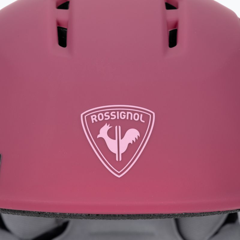 Rossignol Fit Impacts plum women's ski helmet 7