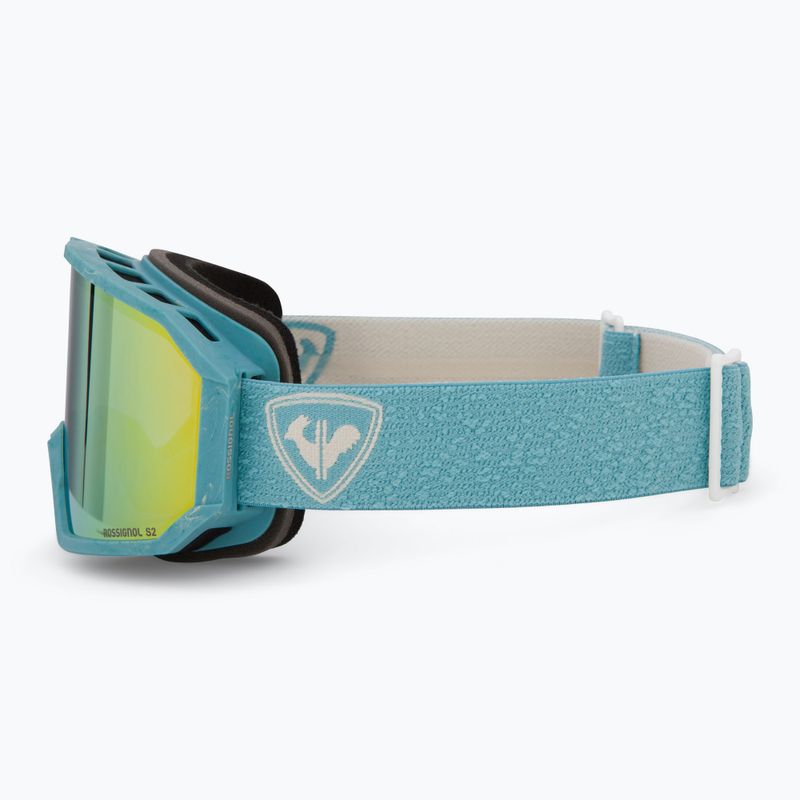 Rossignol Essential blue lagoon ski goggles 4