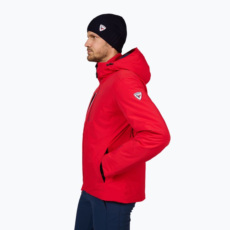 Men's ski jacket Rossignol Diretta sports red 4