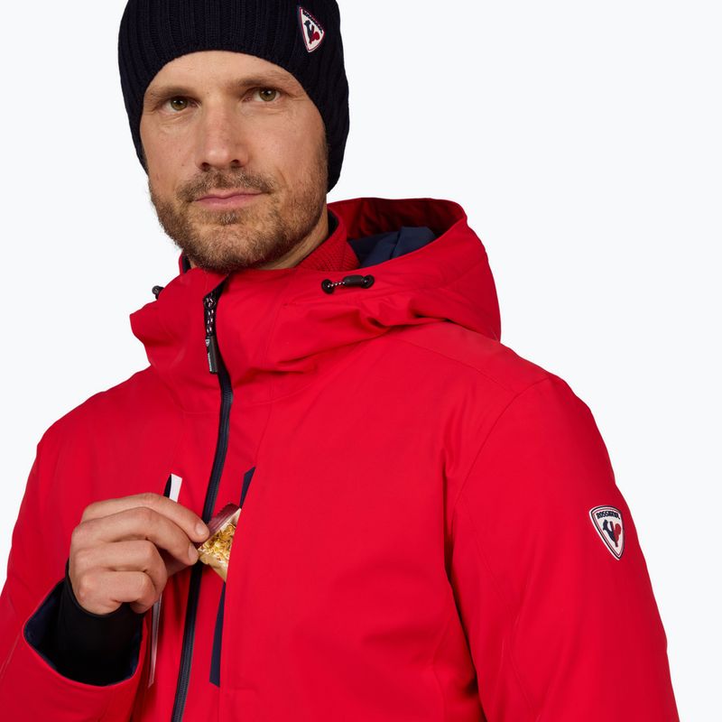 Men's ski jacket Rossignol Diretta sports red 6