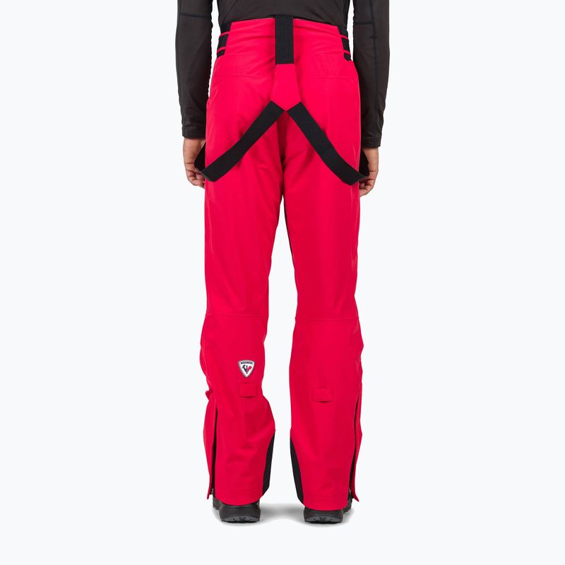 Men's Rossignol Diretta sports ski trousers red 3