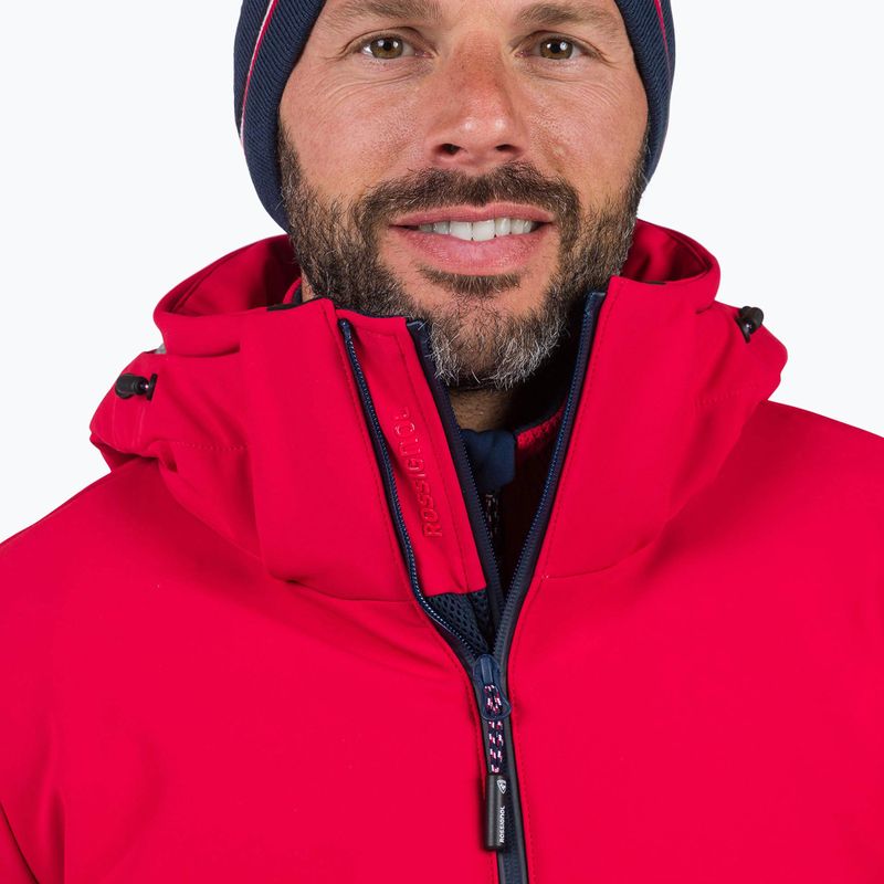 Men's ski jacket Rossignol Cieloalto Jkt sports red 6