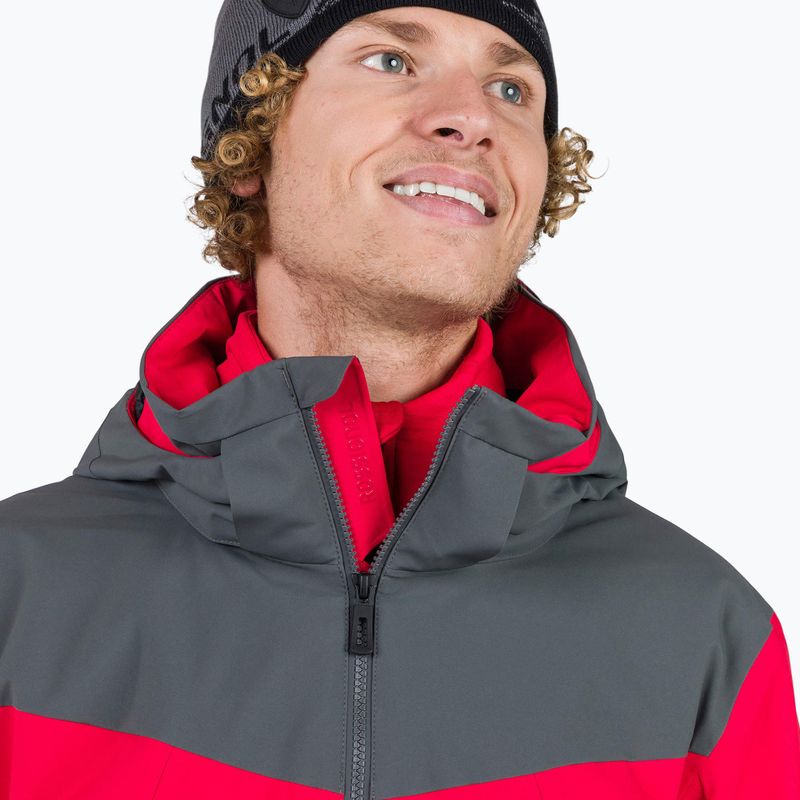 Rossignol Wispile sports red men's ski jacket 6