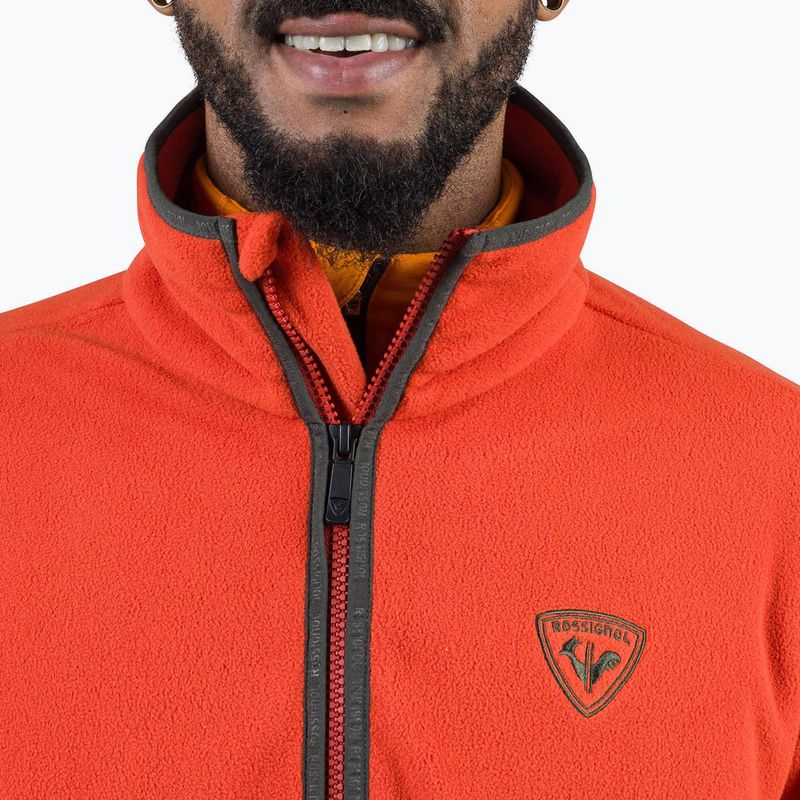 Men's Rossignol Strawpile Fleece Fz tan sweatshirt 4