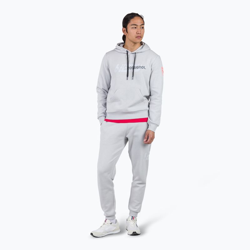 Men's Rossignol New Hero Hoodie soft grey 2