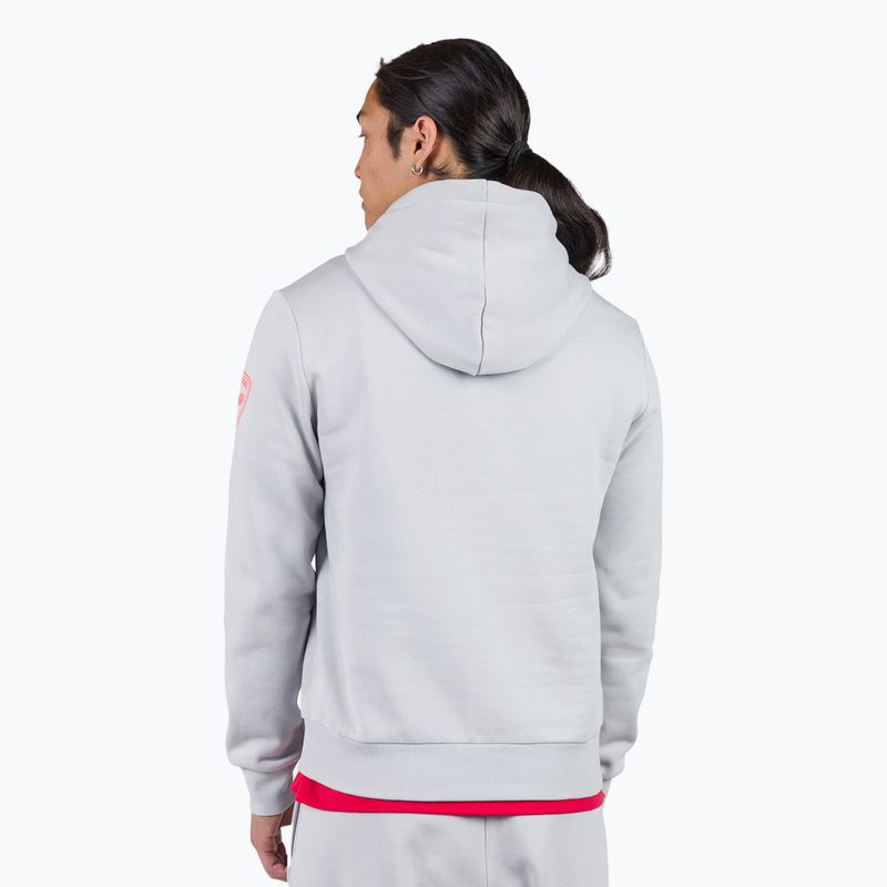 Men's Rossignol New Hero Hoodie soft grey 3