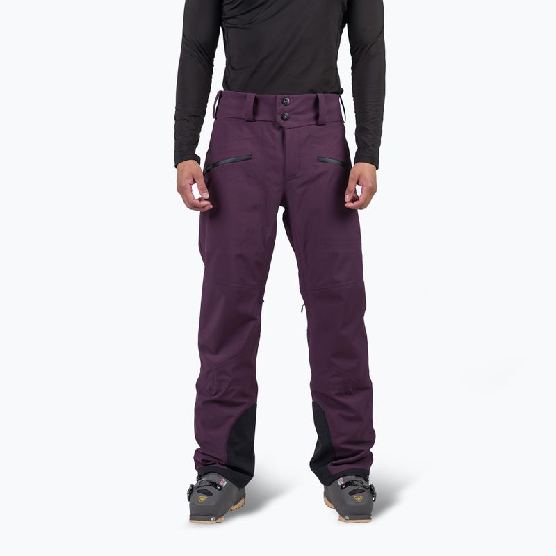 Rossignol Evader men's ski trousers mulberry