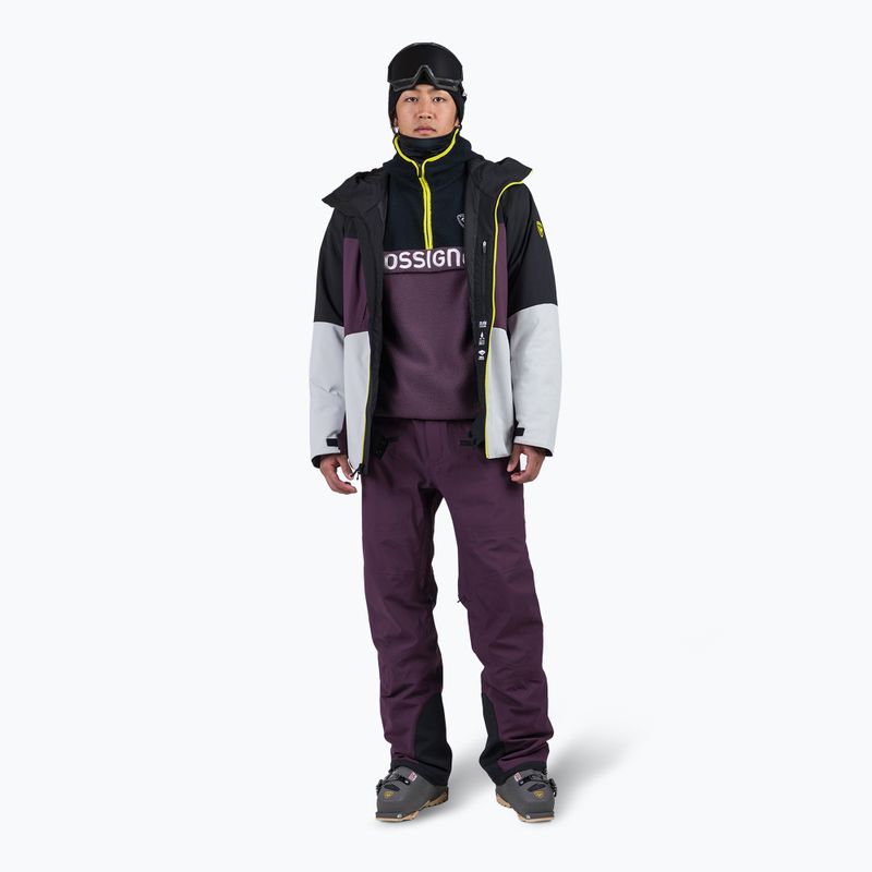 Rossignol Evader men's ski trousers mulberry 2