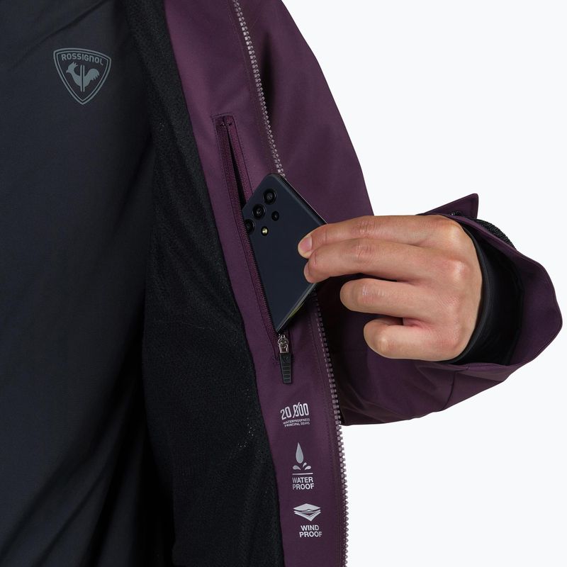 Rossignol Corbet'S 2L mulberry men's ski jacket 8