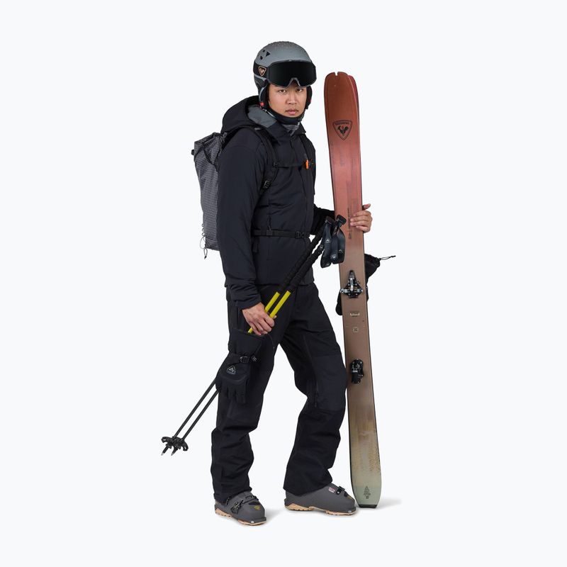 Men's Rossignol Opside Hoodie Warm black ski jacket 2