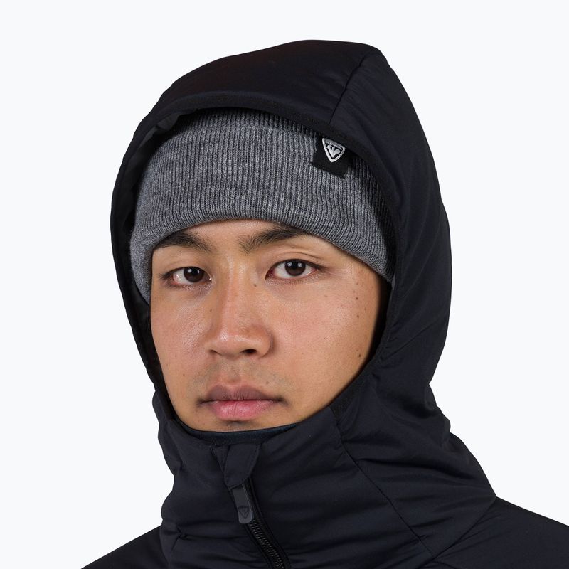Men's Rossignol Opside Hoodie Warm black ski jacket 4
