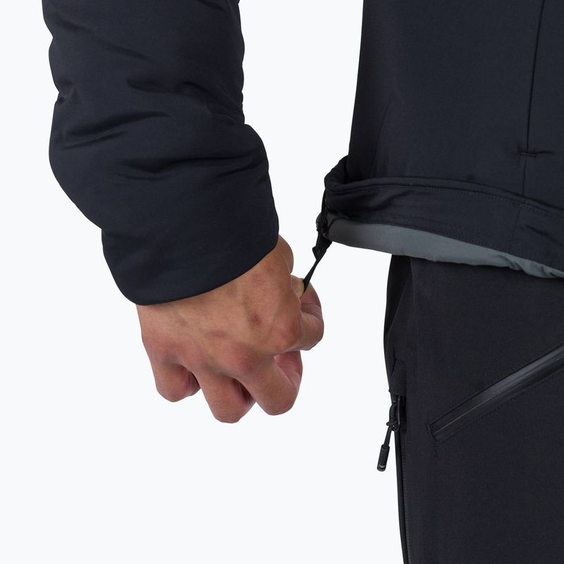 Men's Rossignol Opside Hoodie Warm black ski jacket 7