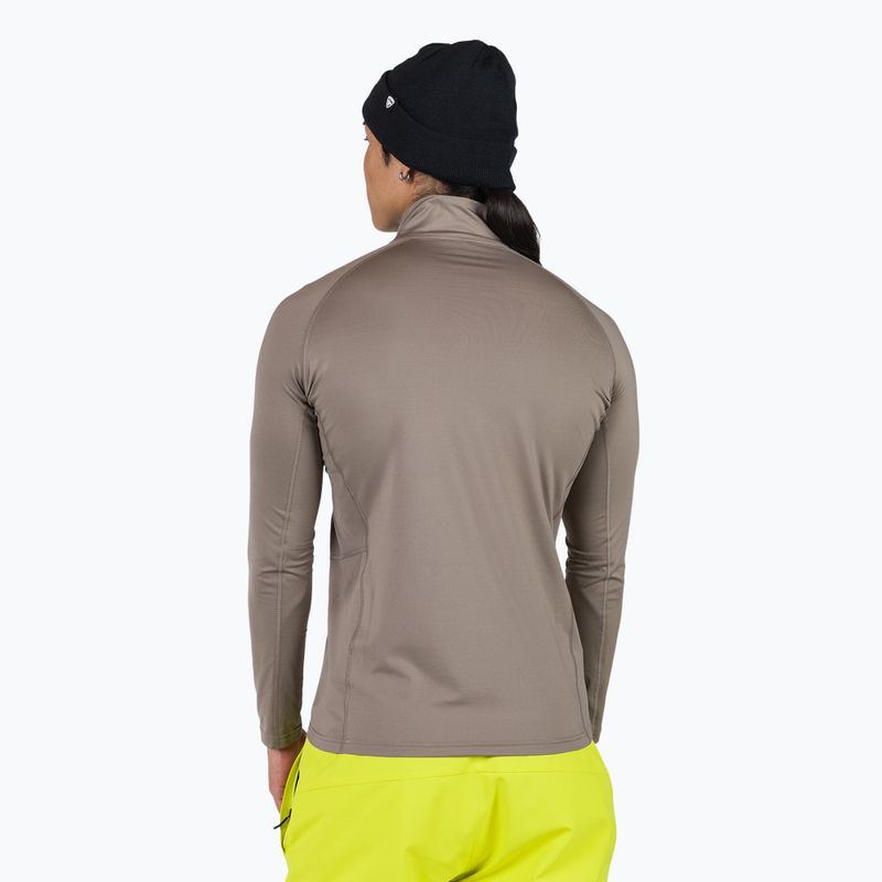 Men's thermal active sweatshirt Rossignol Classique 1/2 Zip dune 3