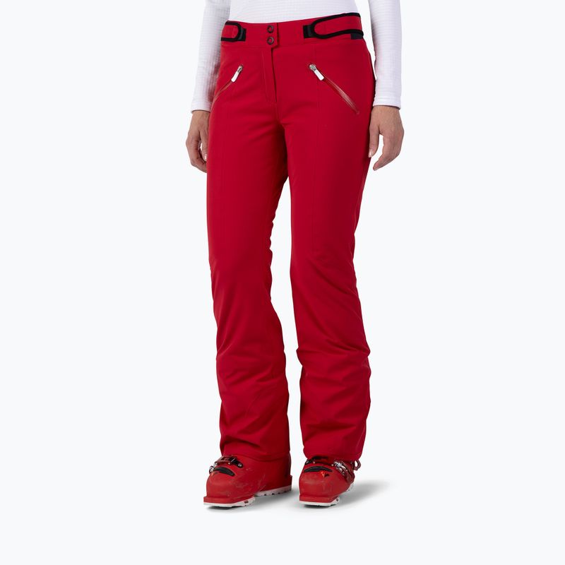 Rossignol women's ski trousers Blackside ruby red