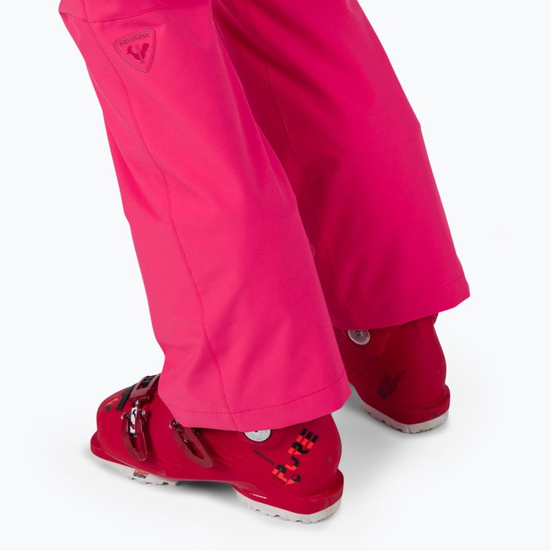 Women's ski trousers Rossignol Ski tea rose 6