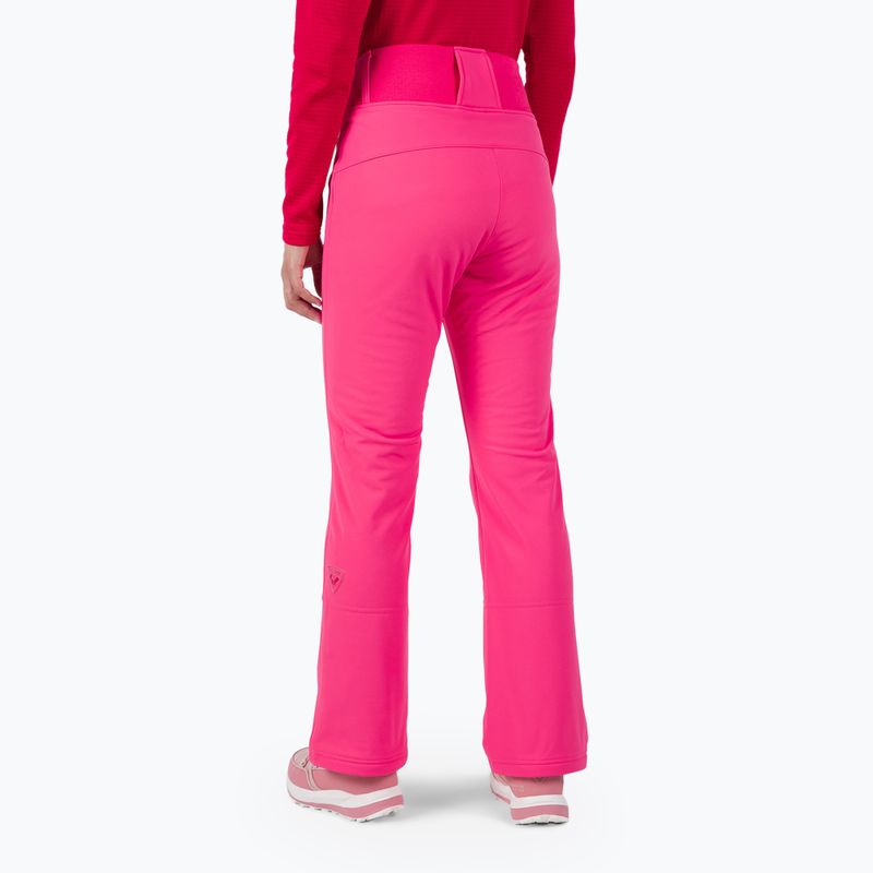 Women's Rossignol Ski Softshell tea rose trousers 3