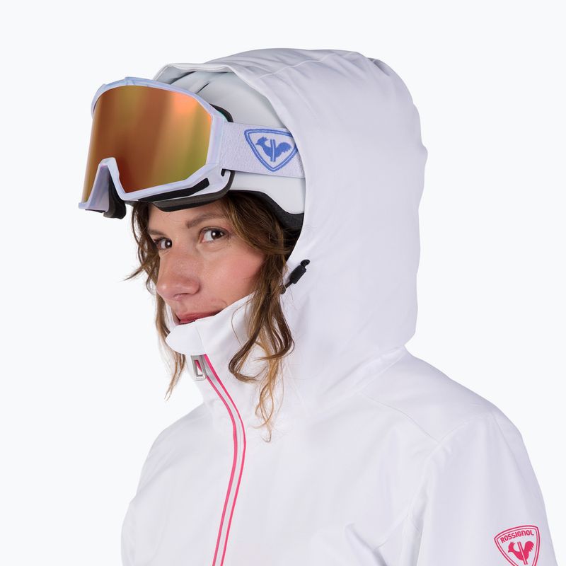 Women's ski jacket Rossignol Strawpile Jkt white 4