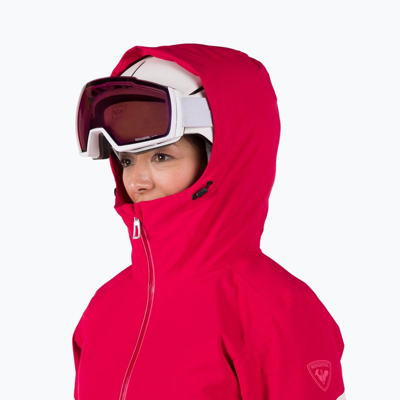 Women's ski jacket Rossignol Strawpile Jkt ruby red 5