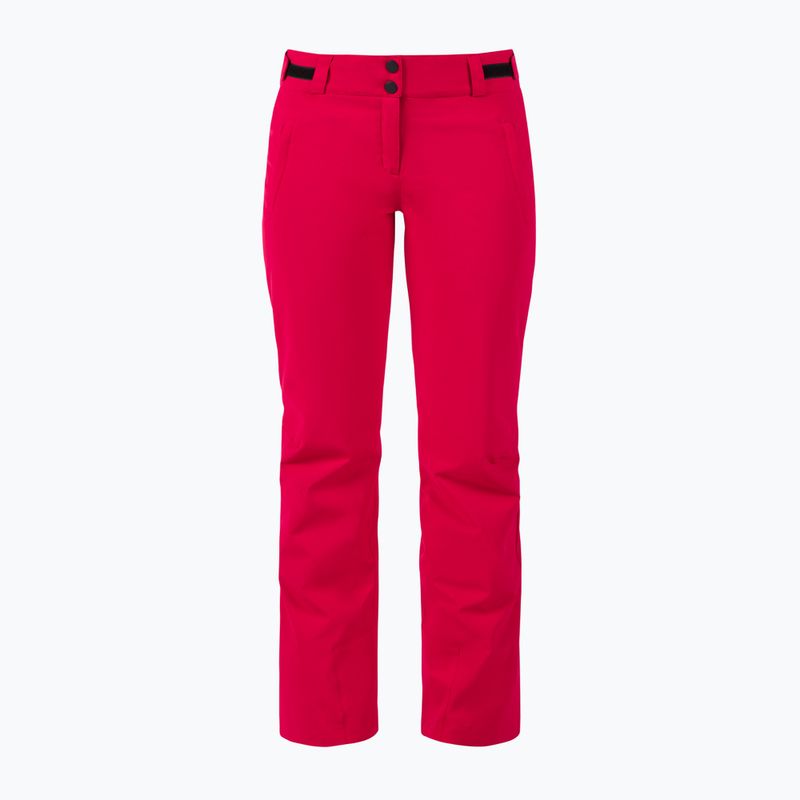 Women's ski trousers Rossignol Staci ruby red 8