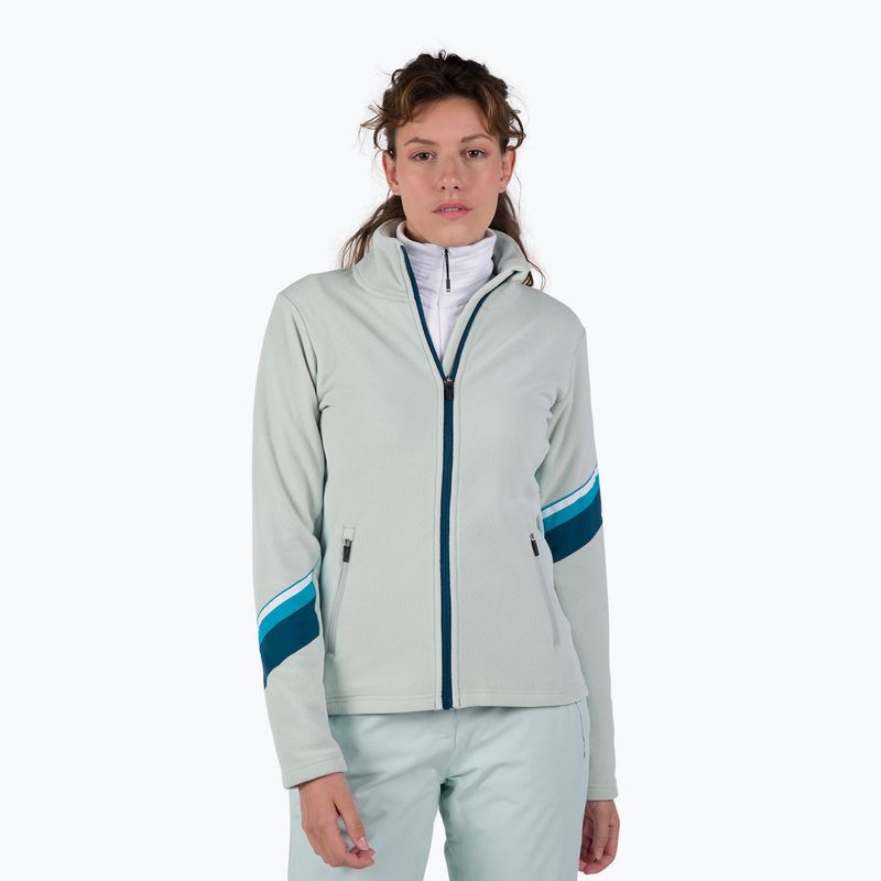 Women's sweatshirt Rossignol Strawpile Fleece Fz steam