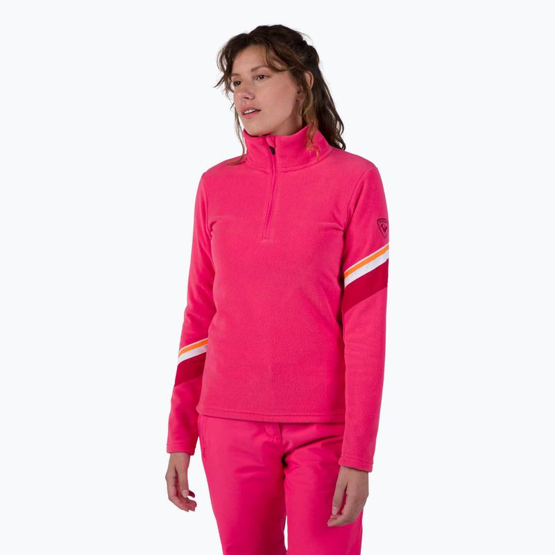 Women's Rossignol Strawpile Fleece Sweatshirt Hz tea rose