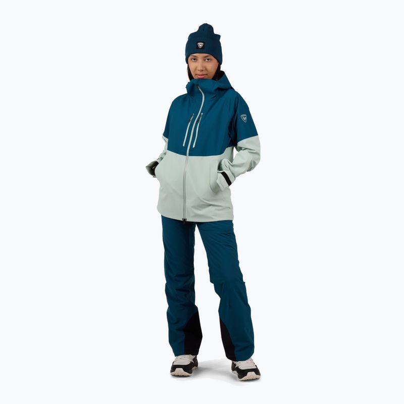 Women's ski jacket Rossignol Rallybird deep lake 2