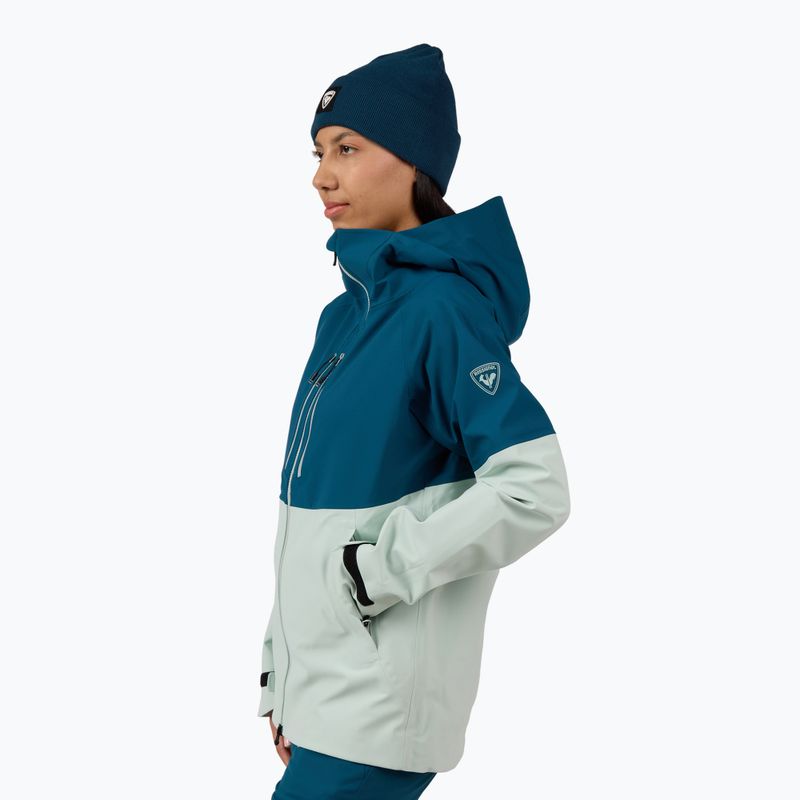 Women's ski jacket Rossignol Rallybird deep lake 4