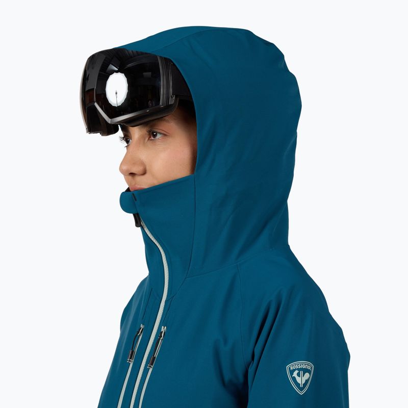 Women's ski jacket Rossignol Rallybird deep lake 6