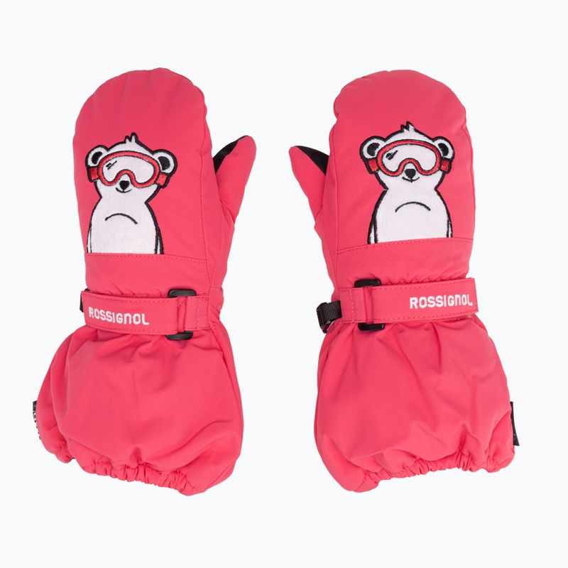 Rossignol Baby Impr M tea rose winter gloves 2