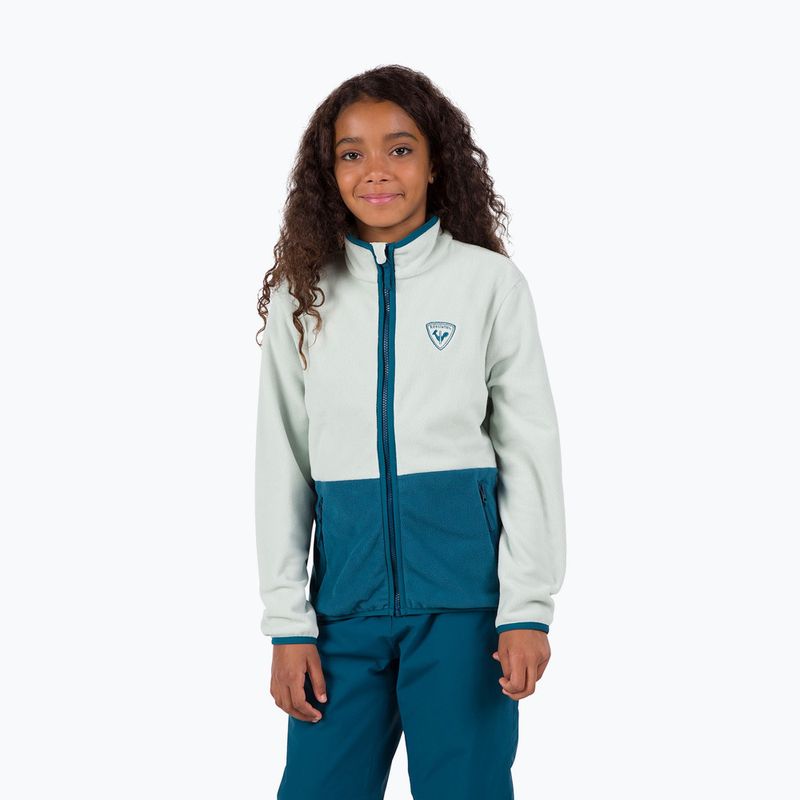 Rossignol Jr Strawpile Fleece Fz steam children's fleece sweatshirt