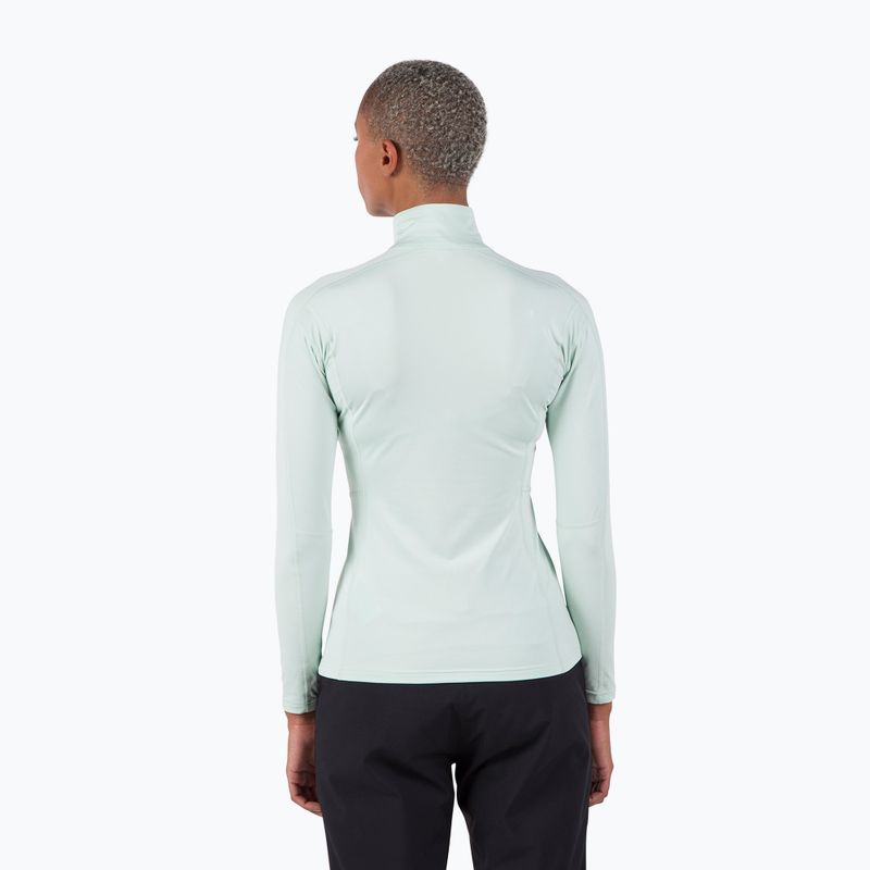 Women's thermal active sweatshirt Rossignol Classique 1/2 Zip steam 3