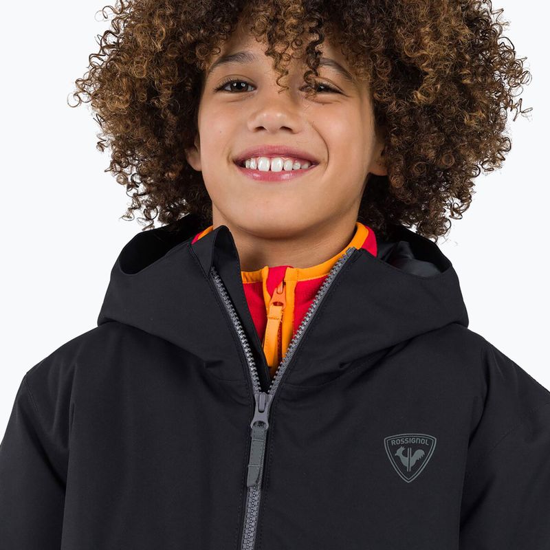 Children's ski jacket Rossignol Strawpile Jr black 5