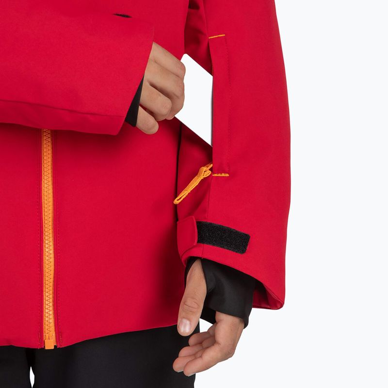 Children's ski jacket Rossignol Strawpile Jr ruby red 7