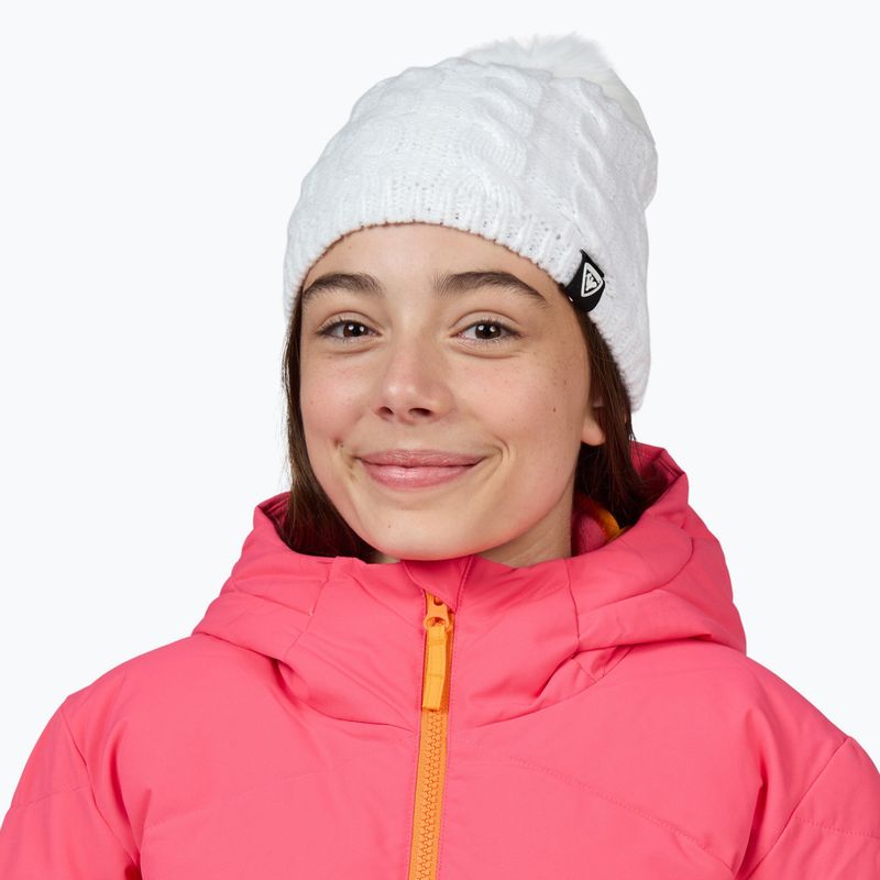 Rossignol Girl Staci tea rose children's ski jacket 5