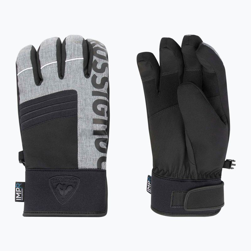 Rossignol Speed Impr heather grey men's ski gloves