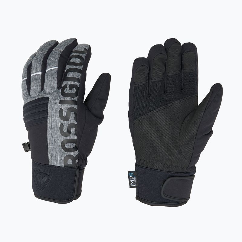 Rossignol Speed Impr heather grey men's ski gloves