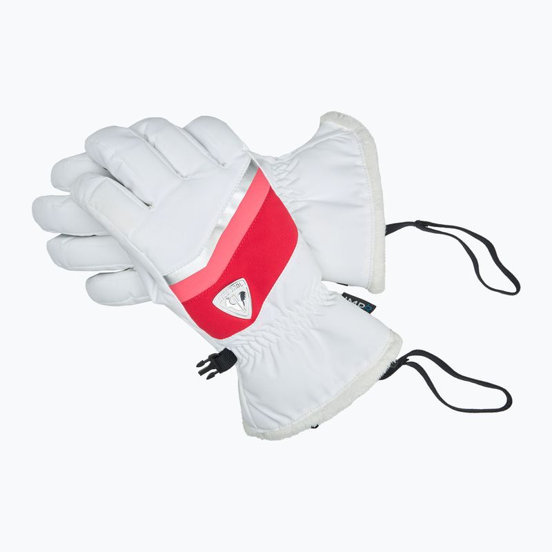 Rossignol women's ski glove New Piste G white 6